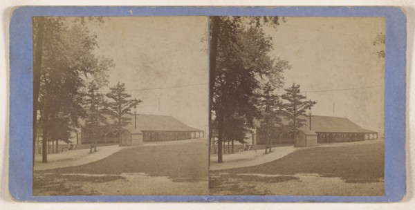 Glen Forest Pavillion 1901; Carroll M. Couch, American, active 1860s - 1880s, 1901; Albumen silver print