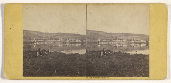 Centre Harbor; John P. Soule, American, 1827 - 1904, about 1861; Albumen silver print