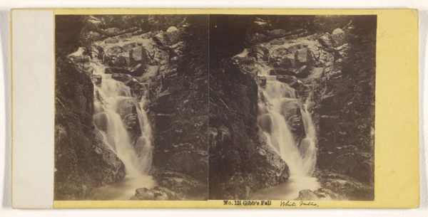 Gibbs' Fall; John P. Soule, American, 1827 - 1904, about 1861; Albumen silver print