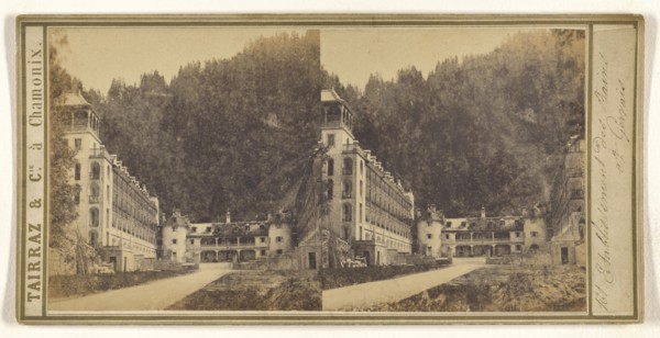 Establissement des Bains, St. Gervais; Tairraz & Cie; about 1865; Albumen silver print