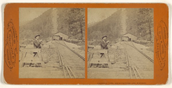 Incline Plain, Ralston, Pa; George W. Thorne, American, active 1860s - 1870s, 1870s; Albumen silver print