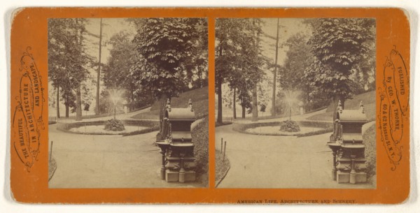 Fairmount Park, Philadelphia, Pennsylvania; George W. Thorne, American, active 1860s - 1870s, 1870s; Albumen silver print