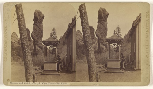 Manitou and Vicinity. Major Domo - Glen Eyrie; James T. Thurlow, American, 1831 - 1878, 1870s; Albumen silver print