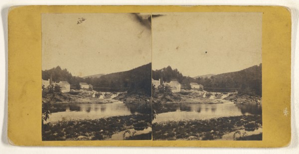 View of Springfield, Massachusetts; A.C. Townsend, American, active 1860s, about 1868; Albumen silver print