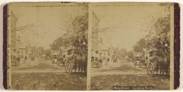 Main Street. Looking North. Albany, New York; Aaron Veeder, American, active Albany, New York 1870s - 1880s, 1875 - 1885