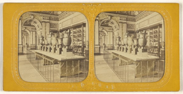 Musee du Louvre; Adolphe Block, French, 1829 - about 1900, 1860s; Hand-colored Albumen silver print