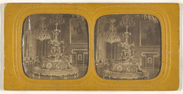 Le a C. Elysee; E. Lamy, French, active 1860s - 1870s, about 1868; Hand-colored Albumen silver print