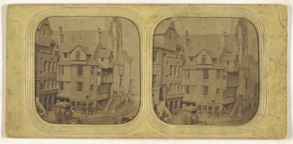 Edinburgh, John Knox's House, High St; John Lennie, Scottish, active Edinburgh, Scotland 1860s - 1900s, 1855 - 1865
