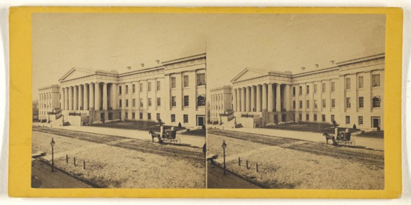 U.S. Patent Office; George D. Wakely, American, active 1856 - 1880, about 1865; Albumen silver print