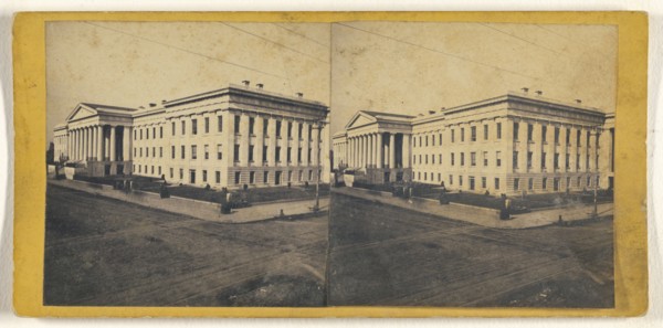 United States Patent Office; George D. Wakely, American, active 1856 - 1880, 1866; Albumen silver print