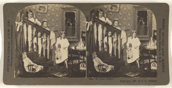 Good Night; Charles L. Wasson, American, active 1900s - 1910s, 1903; Gelatin silver print