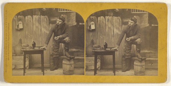 Which I Wish To Remark, and My Language is Plain.; Franklin G. Weller, American, 1833 - 1877, 1871; Albumen silver print