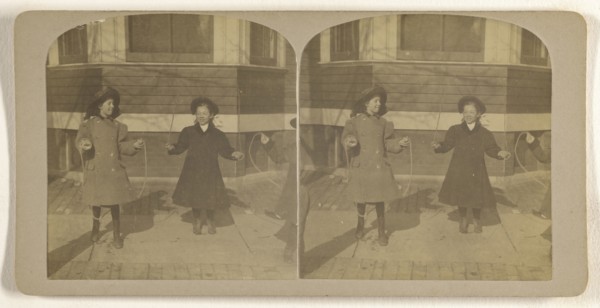 Mildred E. Wendt and Miss Walbillig, 427 1st, Albany, N.Y; Julius M. Wendt, American, active 1900s - 1910s, 1900s; Gelatin