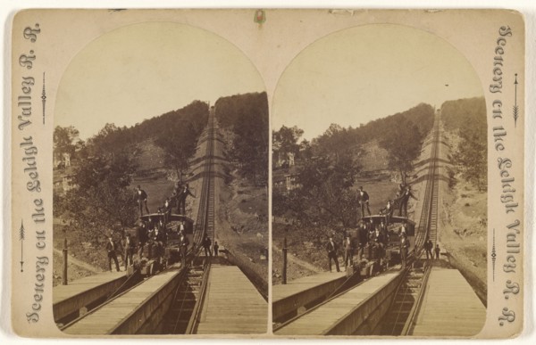 Mt. Pisgah Plane - length 2,341 ft. - 664 ft. high; James Zellner, American, active Pennsylvania 1870s - 1880s, about 1875
