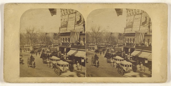 New York; American; about 1870; Albumen silver print