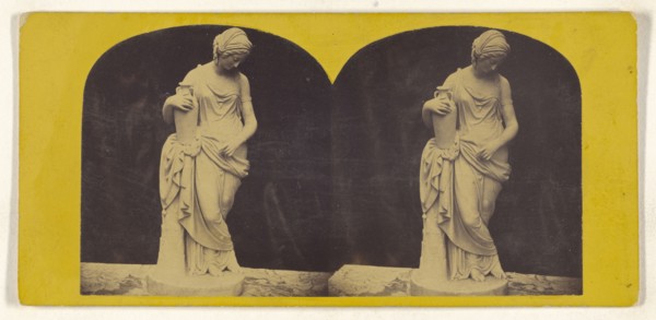 Rebekah; about 1865; Albumen silver print