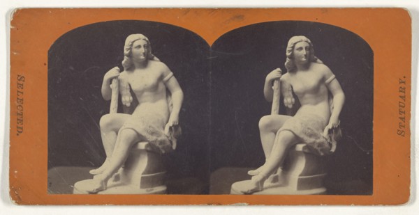 Wood Nymph; about 1865; Albumen silver print