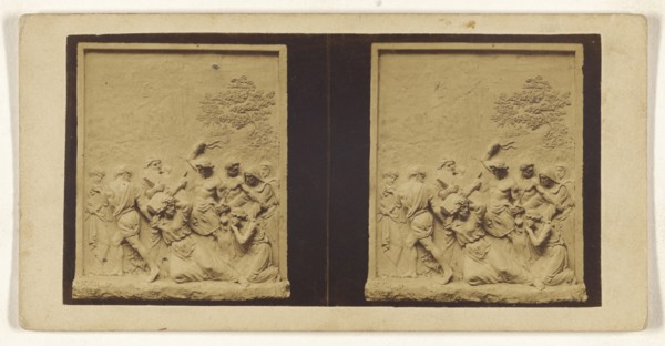 3 ee Station. Jesus tombe sous de la cruisse; French; about 1860; Albumen silver print