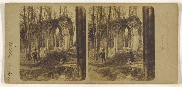 Netley Abbey; British; about 1860; Albumen silver print