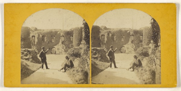 Beaumaris Castle, North Wales; British; about 1865; Albumen silver print