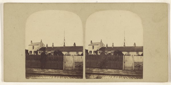 Liverpool Road, Southport; British; about 1865; Albumen silver print