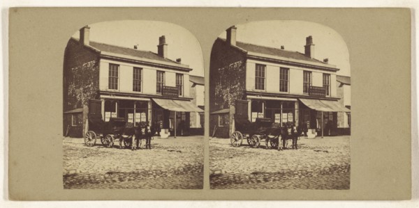 Lord Street. Southport; British; about 1865; Albumen silver print