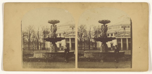 Cirque de l'Imperatrice; French; about 1865; Albumen silver print