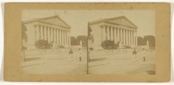 Le Corps Legislatif; French; about 1865; Albumen silver print