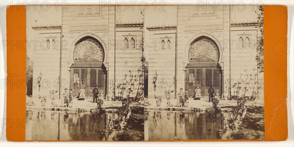 Wilhelma, bei Stuttgard; German; about 1870; Albumen silver print