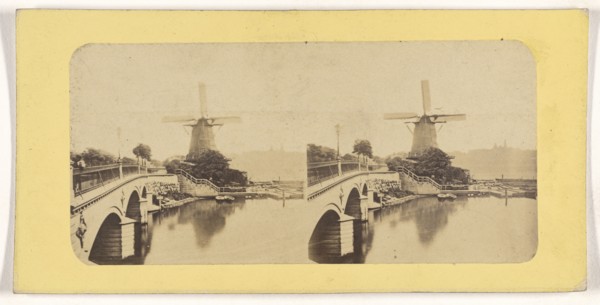Deutschland. Hamburg. Die grosse Alster 1; German; about 1870; Albumen silver print