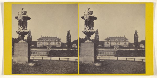 Grober Garten, Dresden; German; about 1870; Albumen silver print