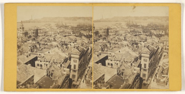 Genes. - Le Port; Italian; about 1865; Albumen silver print