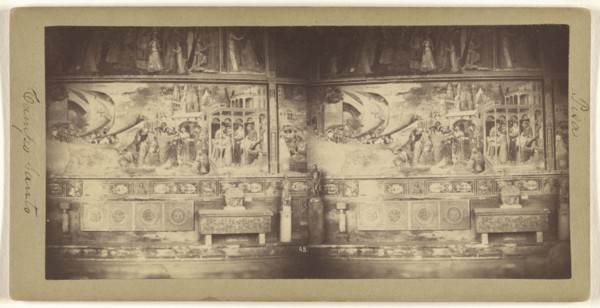 Pisa. Campo Santo; Enrico Van Lint, Italian, active Pisa, Italy 1850s - 1870s, about 1865; Albumen silver print