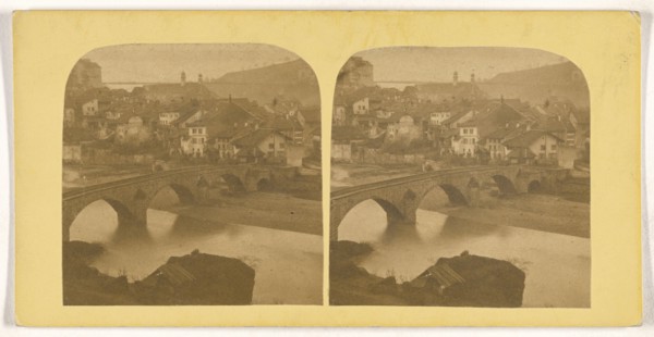 Freiburg; about 1865; Albumen silver print, Switzerland
