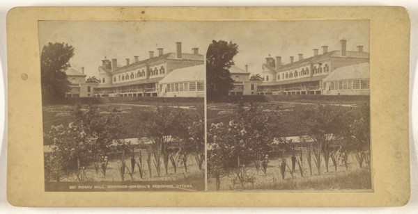 Rideau Hall, Governor-General's Residence, Ottawa; Canadian; about 1870; Albumen silver print