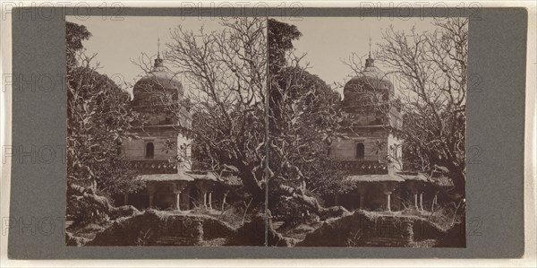 Kapil Nath Temple; about 1900; Gelatin silver print