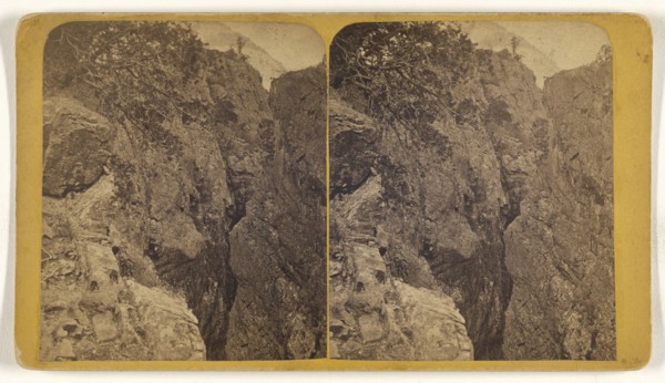 Canon outside view; American; about 1880; Albumen silver print