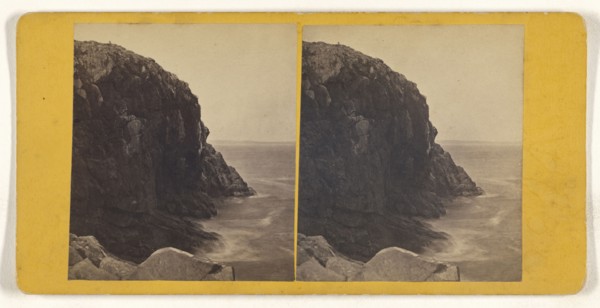 Great Head, Maine; American; 1870s; Albumen silver print