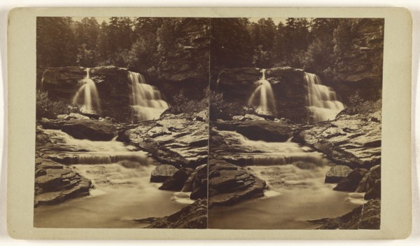 Blackwater, West Va; American; about 1870; Albumen silver print