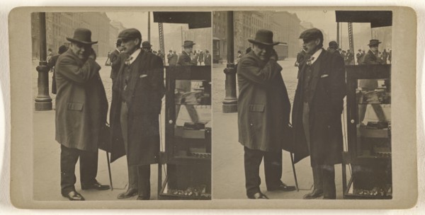 Old Isack and Bill Coulson; Julius M. Wendt, American, active 1900s - 1910s, September 1916; Gelatin silver print