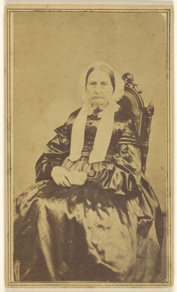 Mrs. Hitchcock; Charles S. Hart, American, 1836 - 1915, active Watertown, New Jersey, 1860s; Albumen silver print