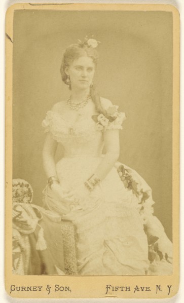 Mrs. Nilsson; Jeremiah Gurney & Son; 1860s; Albumen silver print