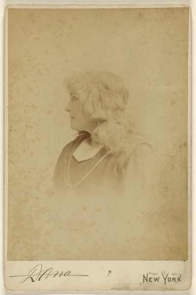 Mary Eastlake; Edward C. Dana, American, 1852 - 1897, 1889; Albumen silver print