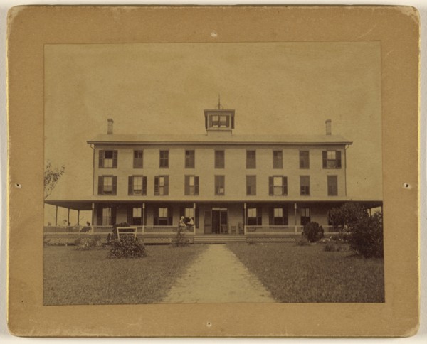 Watchogue House; 1876; Albumen silver print