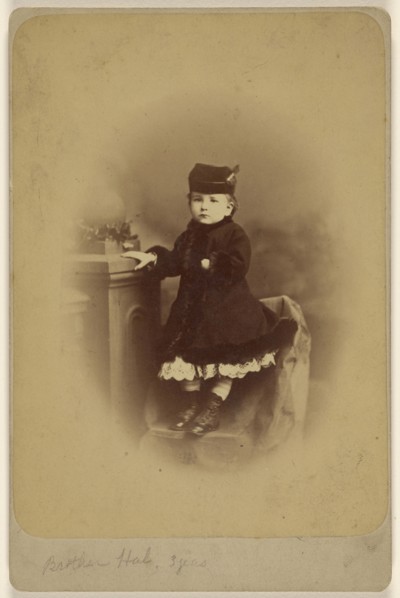 Brother Hal, 3 years; Stokes, Stockton & Lothrop; about 1880; Albumen silver print