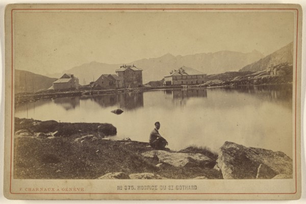 Hospice Du St. Gothard; Florentin Charnaux, Swiss, 1832 - 1883, active Geneva, Switzerland 1850s - 1880s, about 1873; Albumen