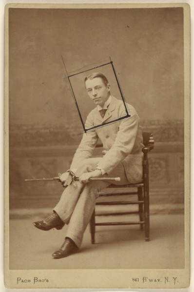 Valentine G. Hall; G.W. Pach & Bros; 1888; Albumen silver print