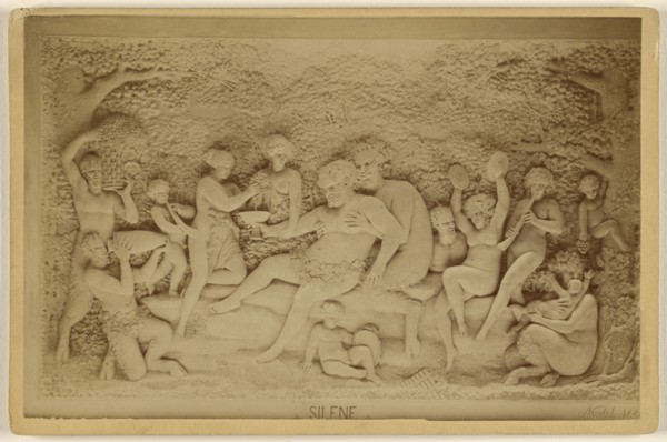 Silene a frieze by Navlet; French; about 1890; Albumen silver print