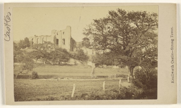 Kenilworth Castle - Strong Tower; C.H. Adams, American, active 1880s - 1890s, about 1865; Albumen silver print