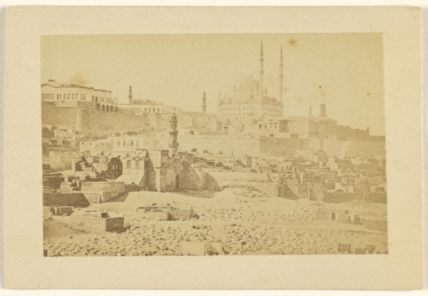 Citadelle vue du Nord; Wilhelm Hammerschmidt, German, born Prussia, died 1869, about 1866; Albumen silver print